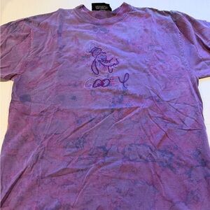 Disney Purple Tie-Dye Goofy Shirt
